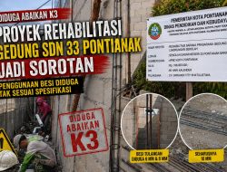 Diduga Abaikan Standar K3, Proyek Rehabilitasi SDN 33 Pontianak Disorot; Dugaan Penggunaan Besi Tulangan Tak Sesuai Spesifikasi Minta Diverifikasi