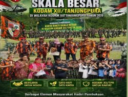 Berbagai Elemen Masyarakat Hadiri Pembukaan Karya Bakti Skala Besar Kodam XII/Tpr di Entikong, Pemuda Pancasila Nyatakan Dukungan