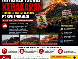 Kebakaran Tumpukan Tangkos PT BPG Jadi Sorotan, Warga Minta Investigasi Menyeluruh atas Dugaan Kelalaian Pengelolaan Limbah