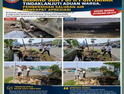 Respons Cepat Bidang SDA PUPR Pontianak Tindaklanjuti Aduan Warga, Pembersihan Saluran Air Mendapat Apresiasi
