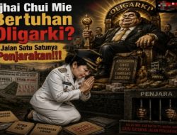 Walikota Singkawang Bertuhan Oligarki? Jalan Satu Satunya Penjarakan!!!