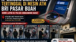 HP Tertinggal di ATM BRI Pasar Buah Singkawang, Rekaman CCTV Perlihatkan Dugaan Pengambilan