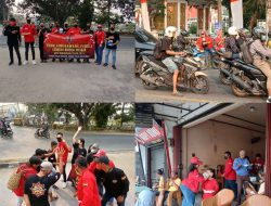 Peduli Kabut Asap Karhutla, TBBR Singkawang Bagikan Masker kepada Masyarakat