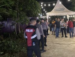 Patroli Skala Besar Polres Landak Sisir Kota Ngabang, Antisipasi Curat, Curas dan Kriminalitas