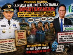 Periode Kedua,Kinerja Wali Kota Pontianak Dipertanyakan: Publik Soroti Buruknya Layanan PDAM Jadi Cermin Kepemimpinan