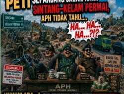 Ha… Ha… Ha, APH tidak Tahu, Peti Sepanjang Jalan Raya Sintang-Kelam Permai