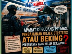 Aparat di Gudang PT. MAS: Pengamanan Objek Strategis atau Beking, Pertanyaan yang Belum Terjawab?
