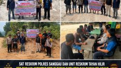Sat Reskrim Polres Sanggau Cek Dugaan Aktivitas PETI di Tayan Hilir, Polisi Pastikan Tak Ada Penambangan Berlangsung
