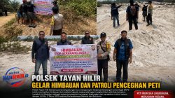 Sat Reskrim Polres Sanggau Cek Dugaan Aktivitas PETI di Tayan Hilir, Polisi Pastikan Tak Ada Penambangan Berlangsung