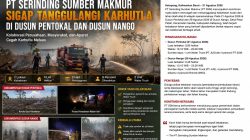 Karhutla Melanda Dua Dusun di Sandai, PT SSM Kerahkan Water Truck dan Personel