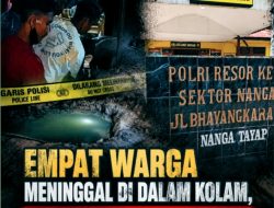 Empat Warga Meninggal di Dalam Kolam, Polisi Datangi TKP dan Beri Klarifikasi