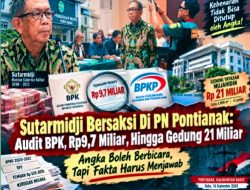 Sutarmidji Bersaksi Di PN Pontianak: Audit BPK, Rp9,7 Miliar, Hingga Gedung 21 Miliar – Angka Boleh Berbicara, Tapi Fakta Harus Menjawab