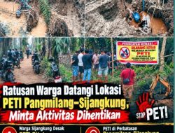 Ratusan Warga Turun ke Lokasi PETI, Desak Penindakan Menyasar Aktor Utama