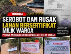Sengketa Lahan Bersertifikat Berujung Laporan Polisi, PT Nova Anugrah Abadi Diadukan ke Polda Kalbar
