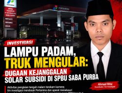 Dugaan Aktivitas Pengisian Solar Subsidi Tengah Malam di SPBU Saba Purba Disorot, Truk Colt Diesel Mengantre