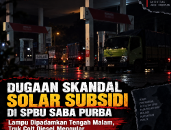 Dugaan Skandal Solar Subsidi di SPBU Saba Purba Dibongkar: Lampu Dipadamkan Tengah Malam, Truk Colt Diesel Mengular