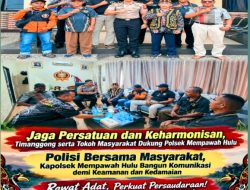 Perkuat Sinergi dengan Tokoh Adat dan Timanggong, Polsek Mempawah Hulu Jaga Kamtibmas Tetap Kondusif