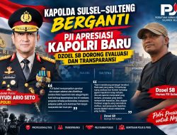 Kapolda Sulsel–Sulteng Berganti, Dzoel SB: Evaluasi Harus Menyentuh Penyidik