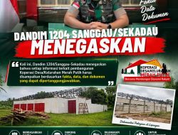 Kodim 1204/Sanggau Ungkap Alasan Pemutusan Konsultan Sabli dalam Proyek KDKMP