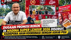 Dugaan Promosi Rokok di Madina Super League 2026 Disorot, Kadispora Madina Akan Koordinasi dengan Askab PSSI