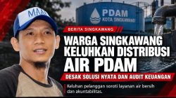 PDAM Singkawang Disorot Warga Soal Air Tak Mengalir, Audit dan Perbaikan Infrastruktur Mendesak