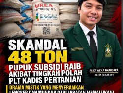 Drama Mistik Yang Menyeramkan Pupuk Subsidi Raib Akibat Tingkah Polah Plt Kadis Pertanian, Lengser dan Mundur Dari Jabatan Memalukan!